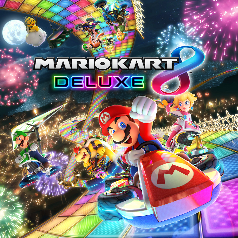 Nintendo Switch – Modèle OLED (blanc) + Mario Kart 8 Deluxe + abonnement individuel de 12 mois (365 jours) au service Nintendo Switch Online