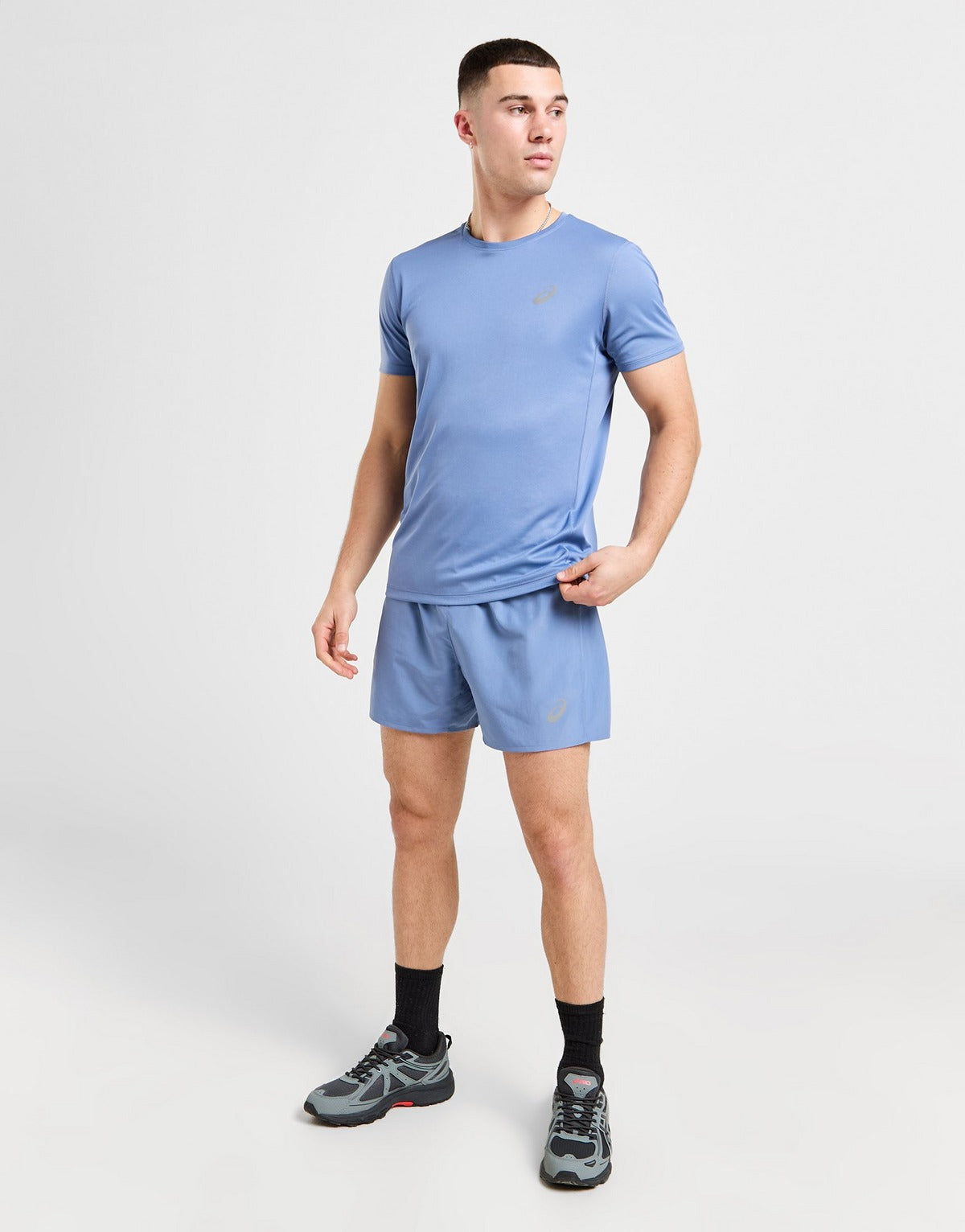 ASICS Short Core 5 – Bleu