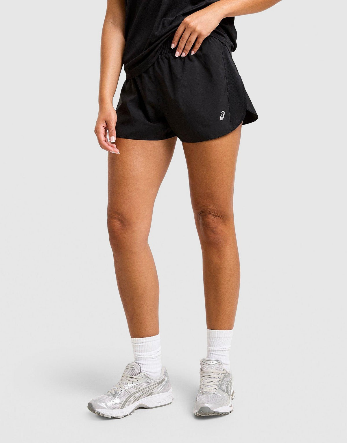 ASICS Short Core Split – Noir