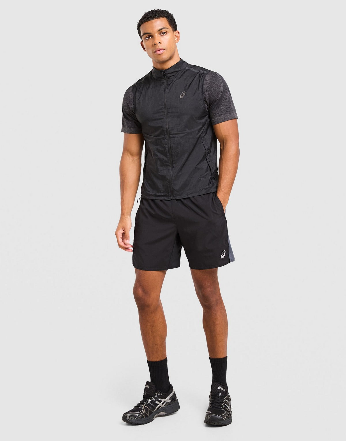 ASICS Gilet Metarun – Noir