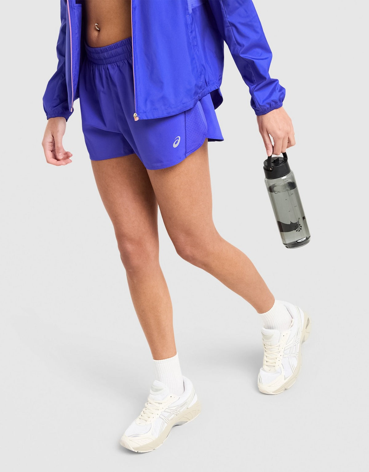 ASICS Short Run Split – Bleu