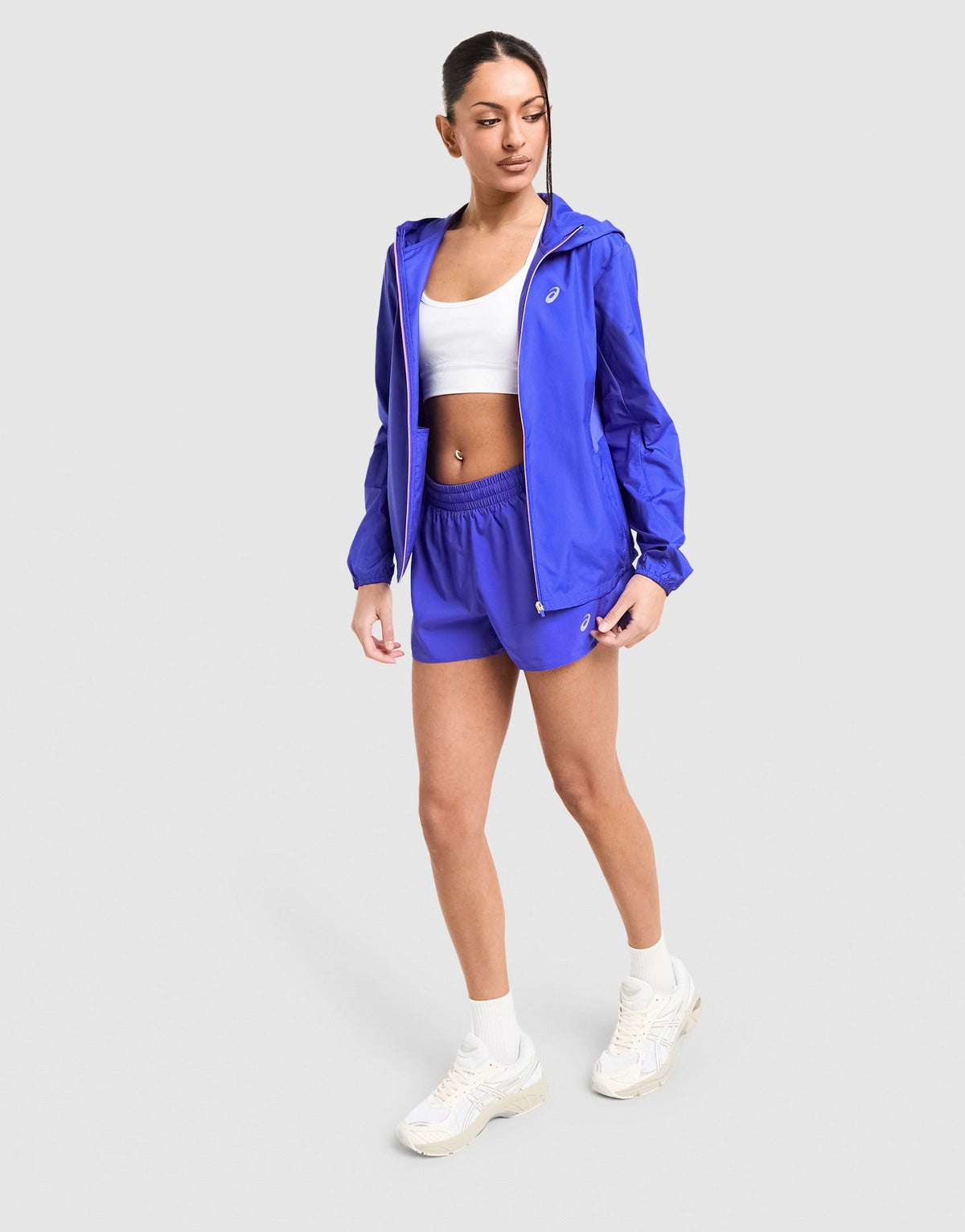 ASICS Short Run Split – Bleu