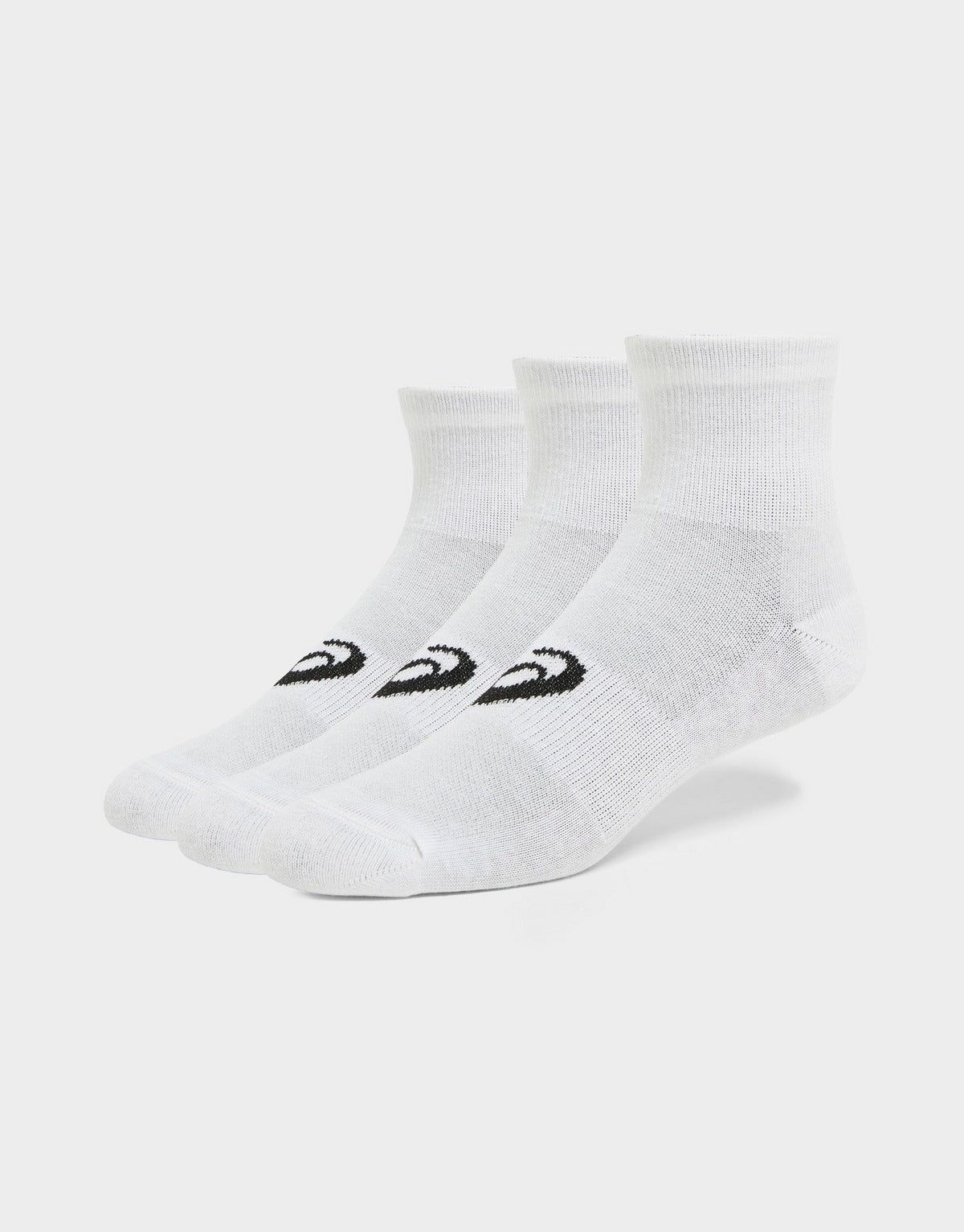 ASICS Lot de 3 paires de chaussettes basses – Blanc