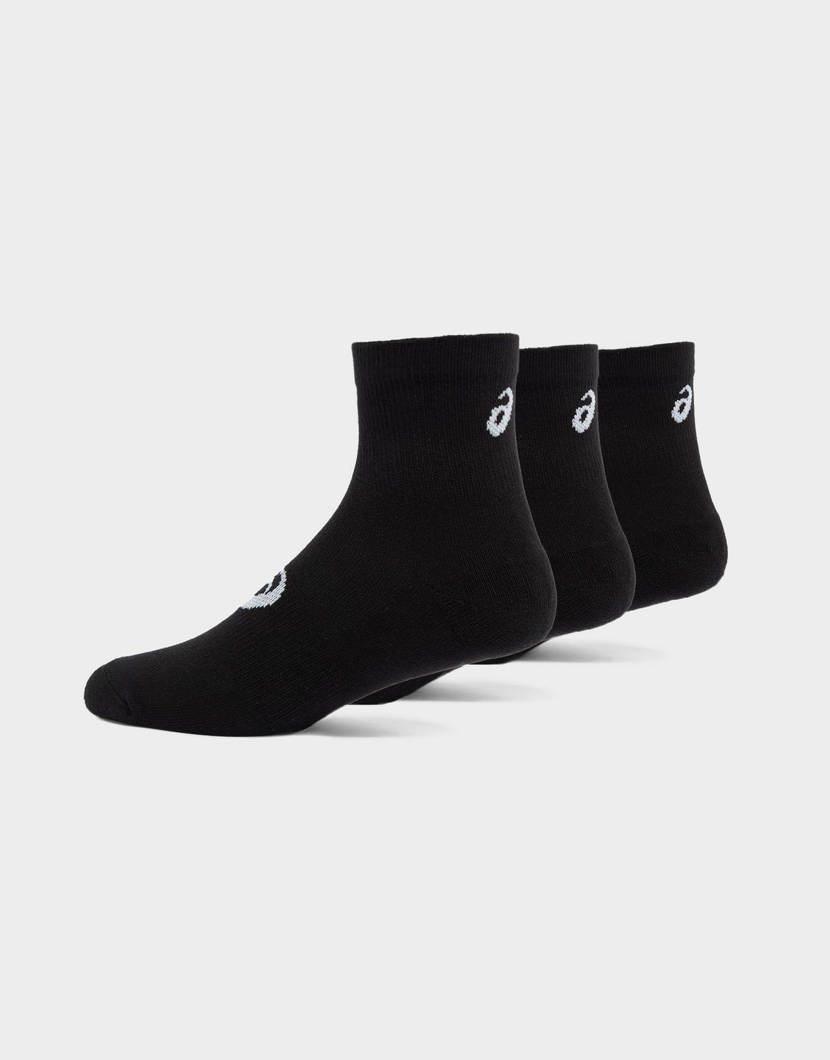ASICS Lot de 3 paires de chaussettes basses – Noir