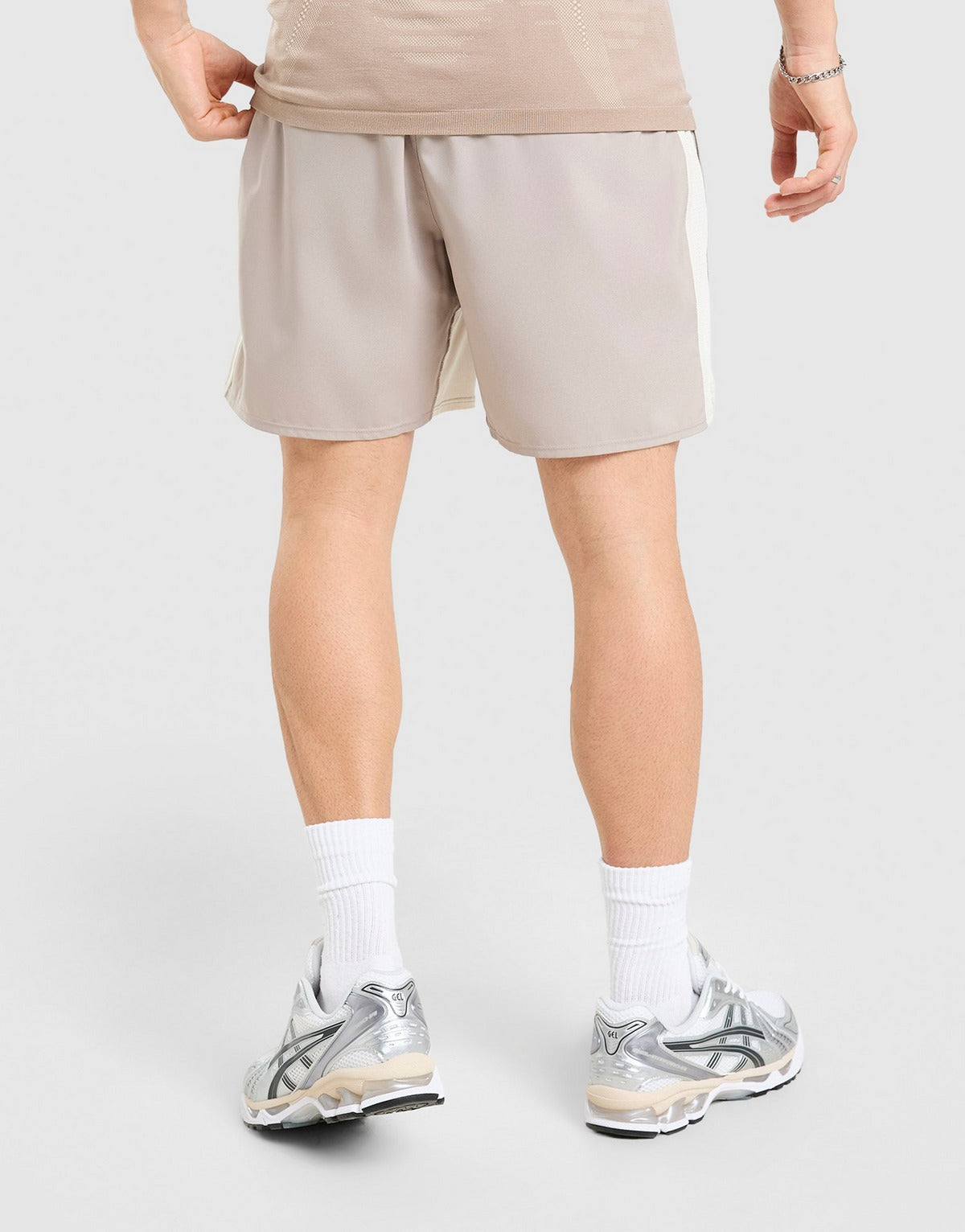 ASICS Short Core Colour Block – Marron