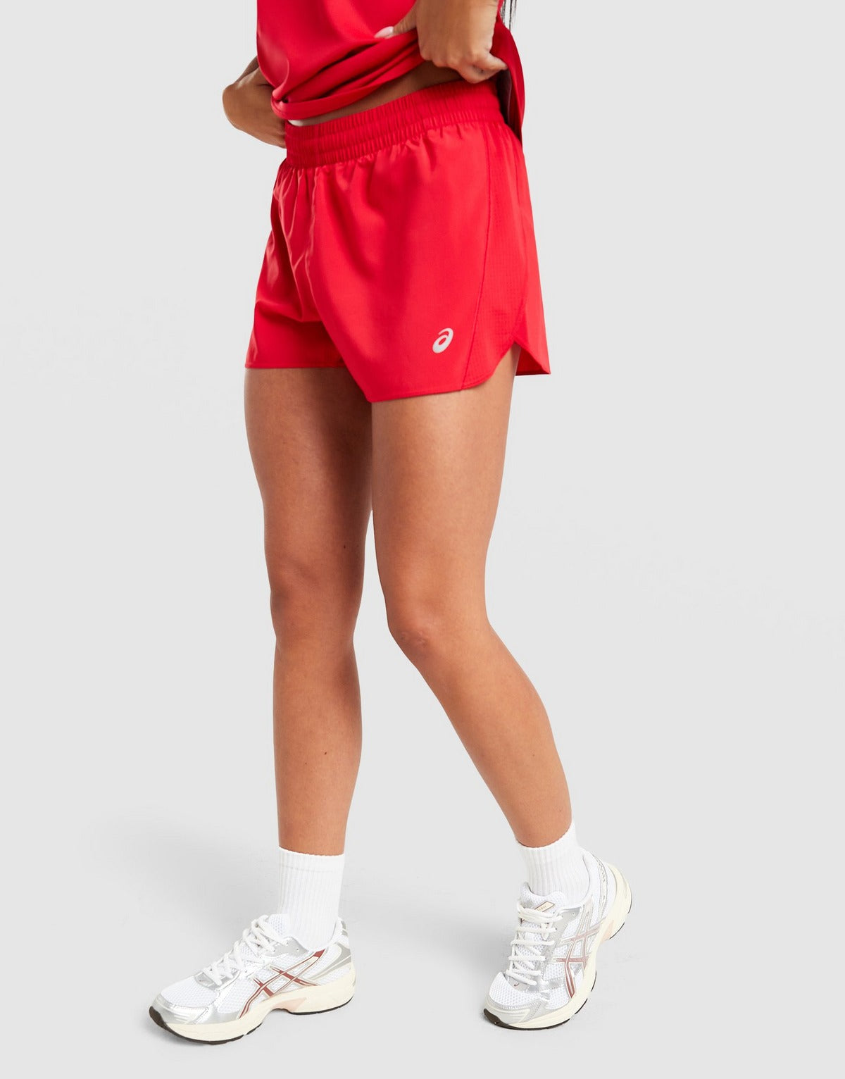 ASICS Short Run Split – Rouge