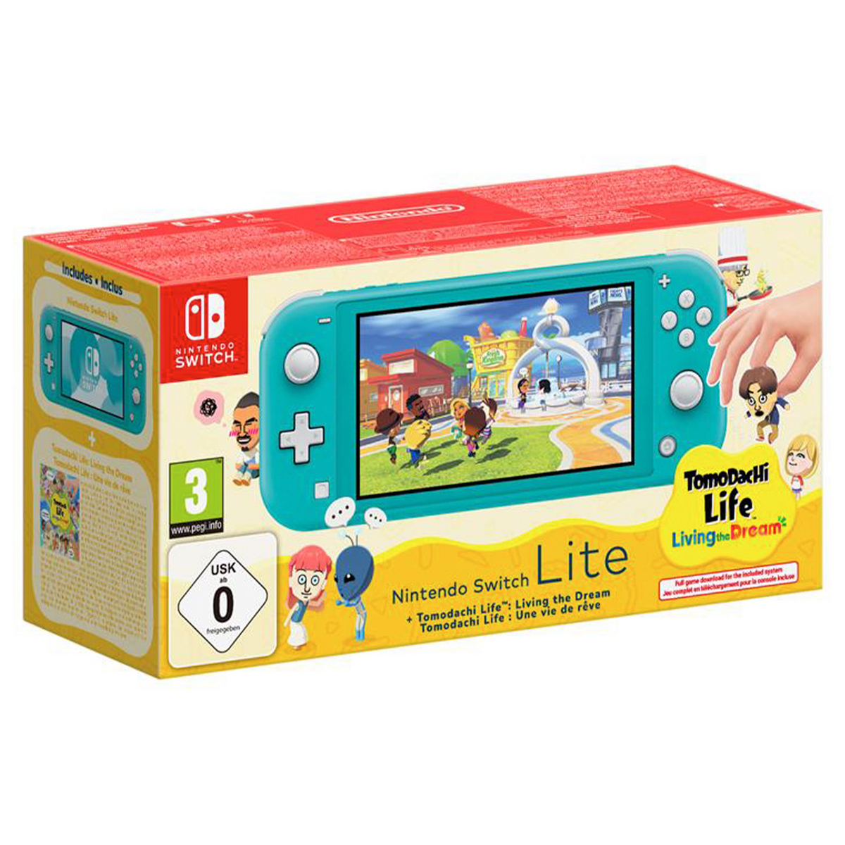 Nintendo Switch Lite + Tomodachi Life : Une vie de rêve