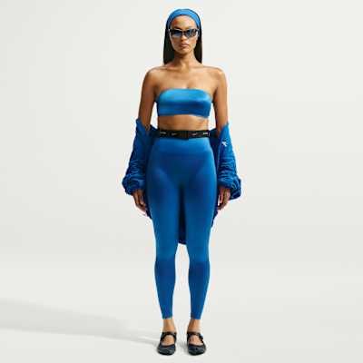 NikeSKIMS Satin Shine – Leggings de talle alto 66 cm para mujer