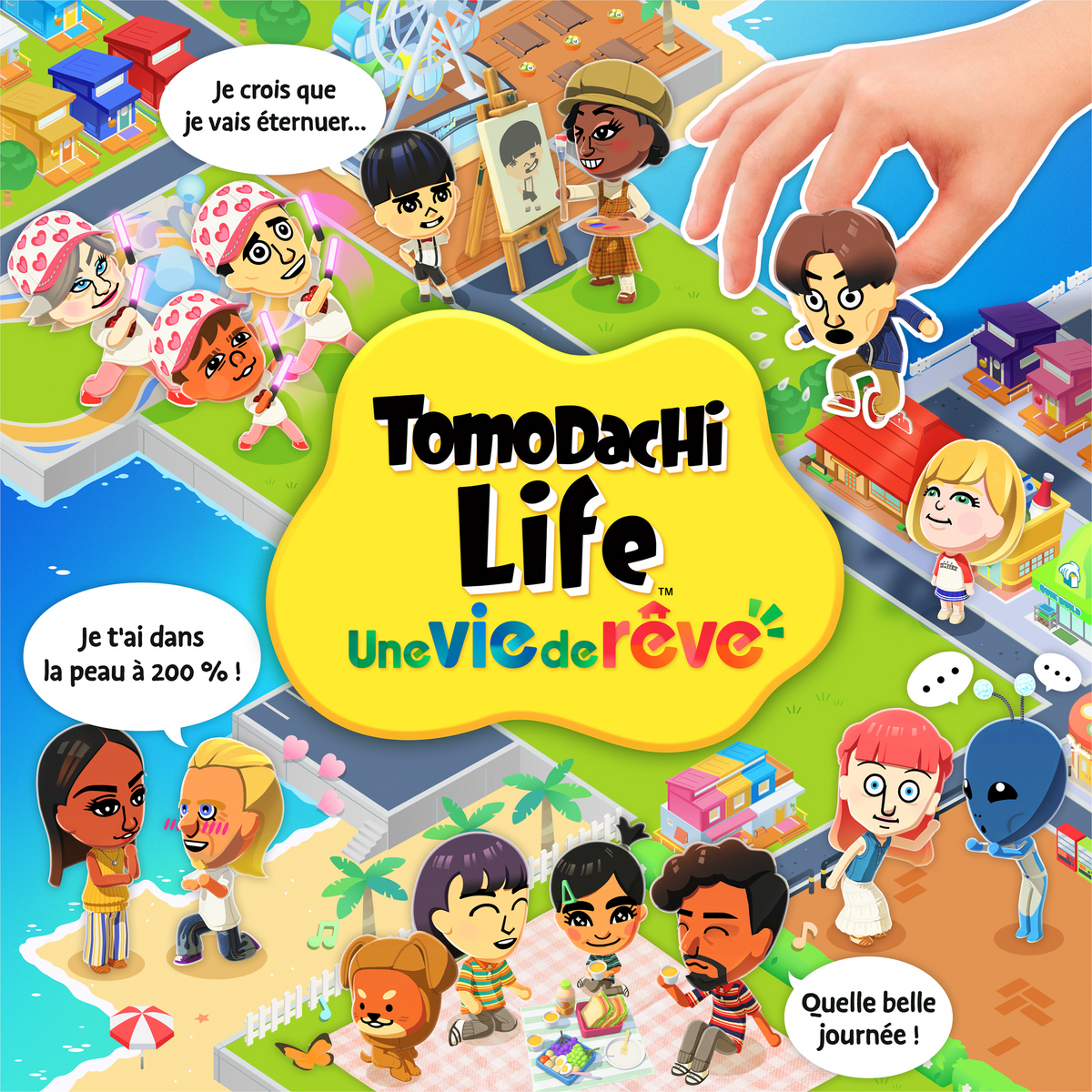 Nintendo Switch Lite + Tomodachi Life : Une vie de rêve
