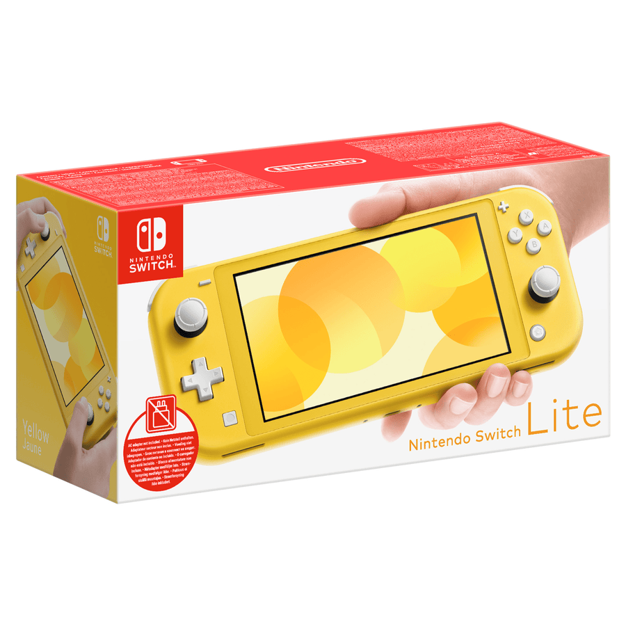 Nintendo Switch Lite (amarillo) – Sin adaptador de corriente