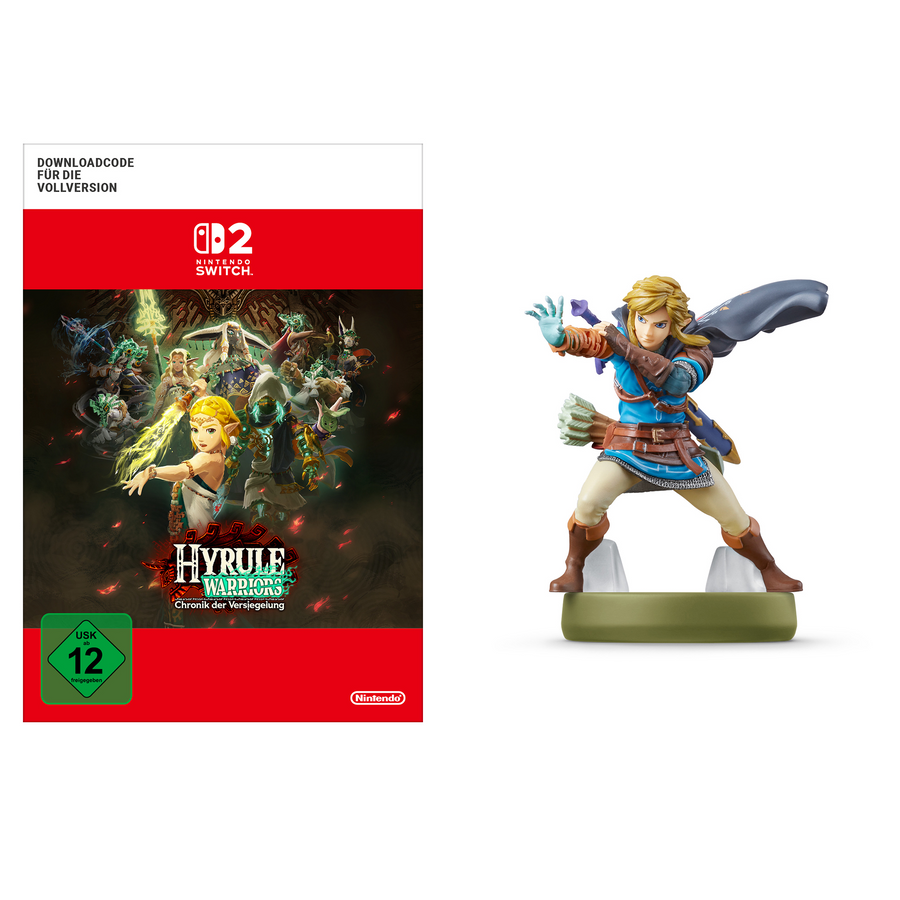 Hyrule Warriors: Las Crónicas del Sello + amiibo Link (Tears of the Kingdom) (The Legend of Zelda Collection)
