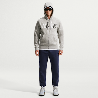 Nike Club – Pantalón con vuelta de tejido Fleece cepillado para hombre