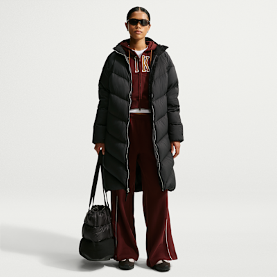 Nike Sportswear Windpuffer – Parka de plumón con capucha amplia Storm-FIT para mujer