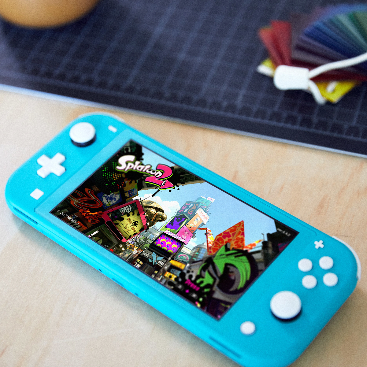 Nintendo Switch Lite (turquoise) – Sans adaptateur secteur