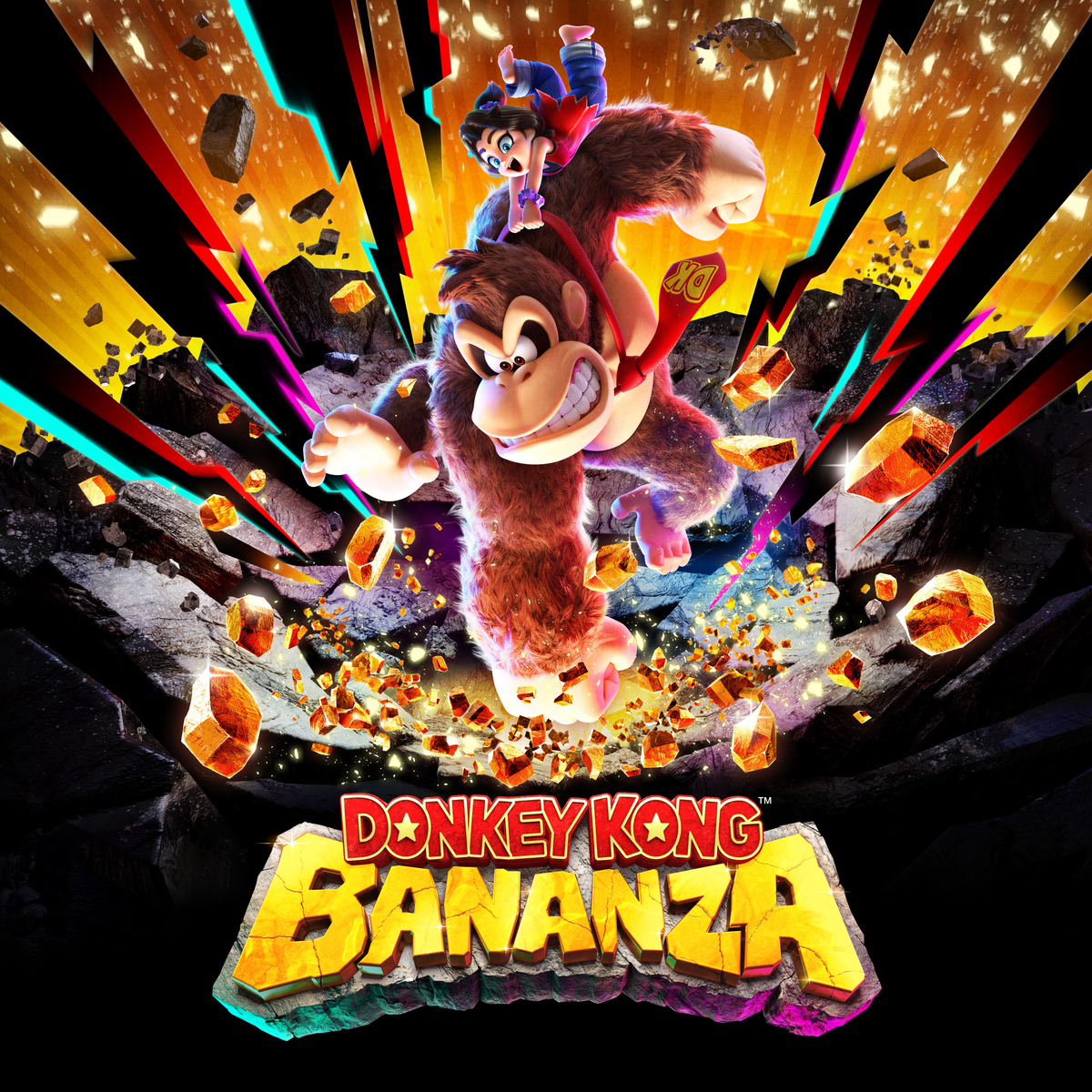 Donkey Kong Bananza + Coussin « Tonneau DK » Donkey Kong