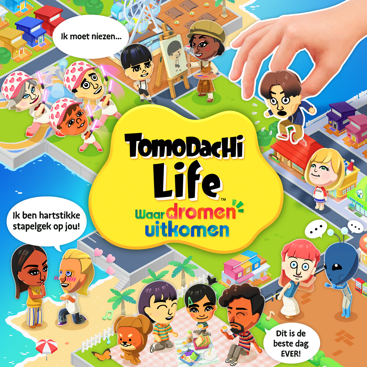 Nintendo Switch Lite + Tomodachi Life : Une vie de rêve