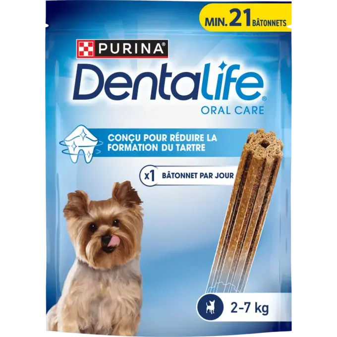 DENTALIFE® Daily Très Petit Chien (2-7kg) - Bâtonnets à mâcher