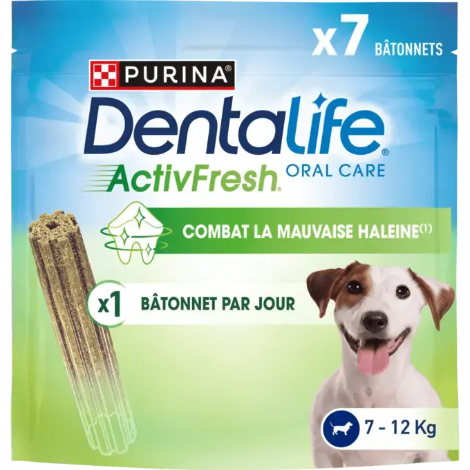 DENTALIFE® ActivFresh® Perro Pequeño (7-12kg) - Palitos masticables