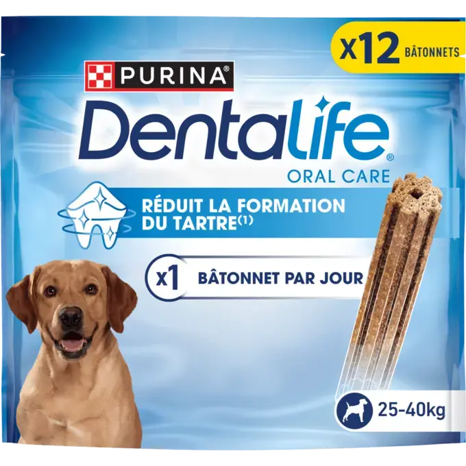 DENTALIFE® Daily Grand Chien (25-40kg) - Bâtonnets à mâcher