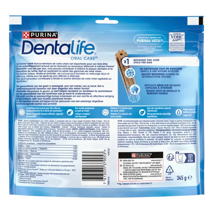 DENTALIFE® Daily Grand Chien (25-40kg) - Bâtonnets à mâcher