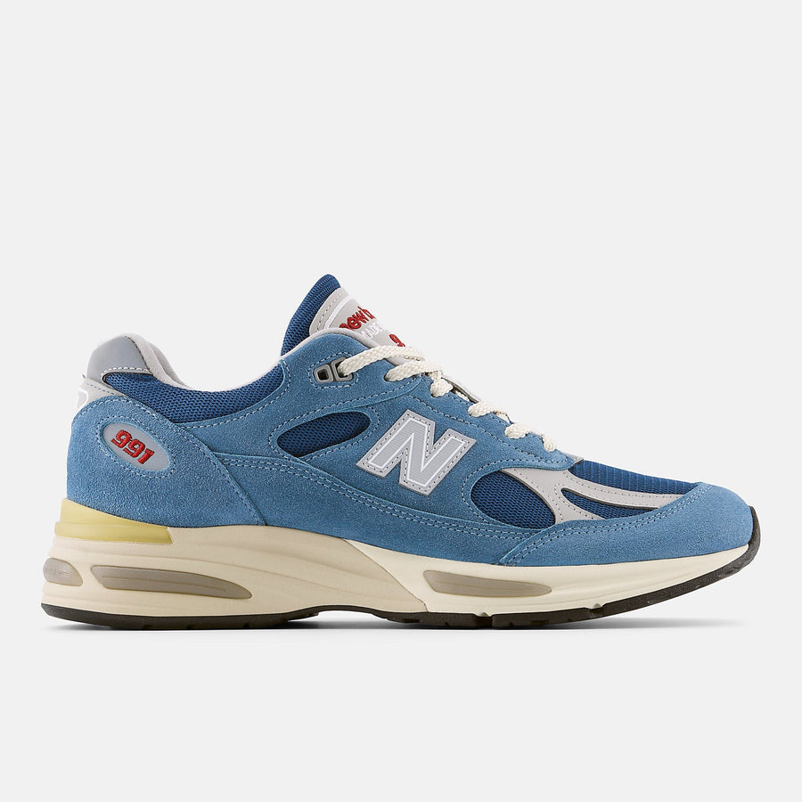 New Balance Made in UK 991V2 Vintage Sports - Azul/Gris (U991WS2)