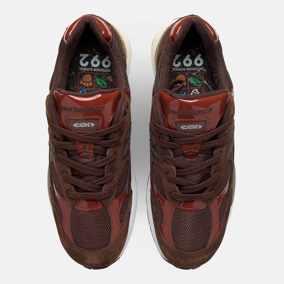 New Balance Amine x NB Made in USA 992 U992NE - vue 4