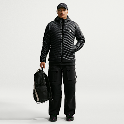 ACG Lava Flow Ultralight – Veste en duvet Therma-FIT ADV pour homme – Noir/Noir/Noir/Summit White