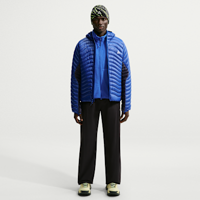ACG Lava Flow Ultralight – Veste en duvet Therma-FIT ADV pour homme – Old Royal/Gridiron/Game Royal/Summit White