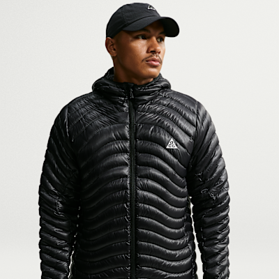 ACG Lava Flow Ultralight – Veste en duvet Therma-FIT ADV pour homme – Noir/Noir/Noir/Summit White