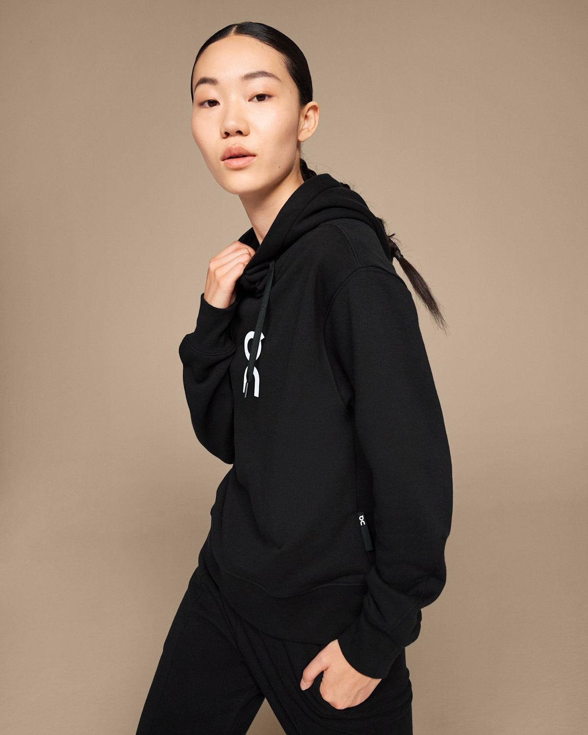  Club Hoodie femme - Black